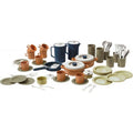 Dînette en bioplastic 79 pièces, 8 couverts DANTOY