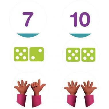 DISCOLUD nombres et quantités de 5 à 10 Nathan - Ma Rentrée Facile