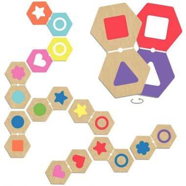 Domino formes et couleurs Akros - Ma Rentrée Facile