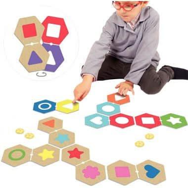 Domino formes et couleurs Akros - Ma Rentrée Facile