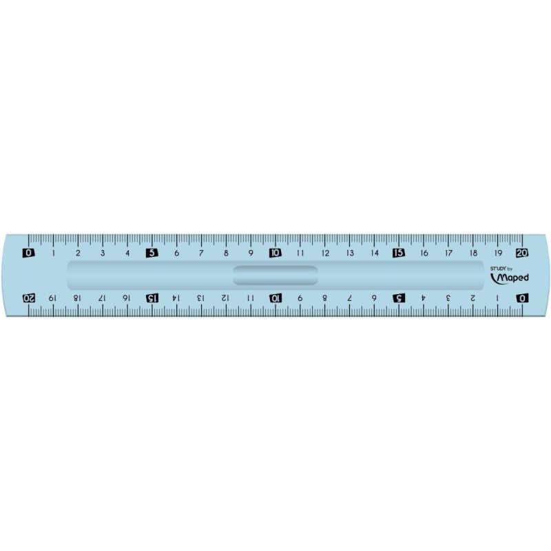 Double décimètre incassable Maped Study - Ma Rentrée Facile