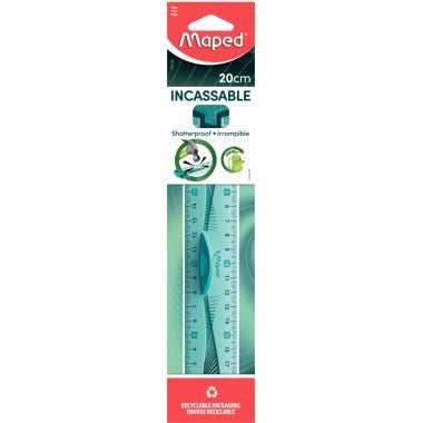 Double décimètre incassable Maped Soft, coloris aléatoires - Ma Rentrée Facile