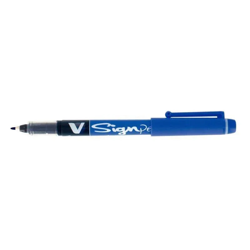 Ecopack de 16+4 feutres VSign bleus - Ma Rentrée Facile