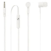 Ecouteurs filaires avec kit piéton, prise jack blanc - Ma Rentrée Facile