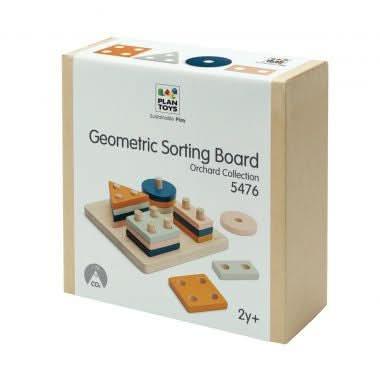 Empilages géométriques en bois PLAN TOYS - Ma Rentrée Facile