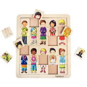 Encastrement 30 pièces les enfants du monde - Ma Rentrée Facile