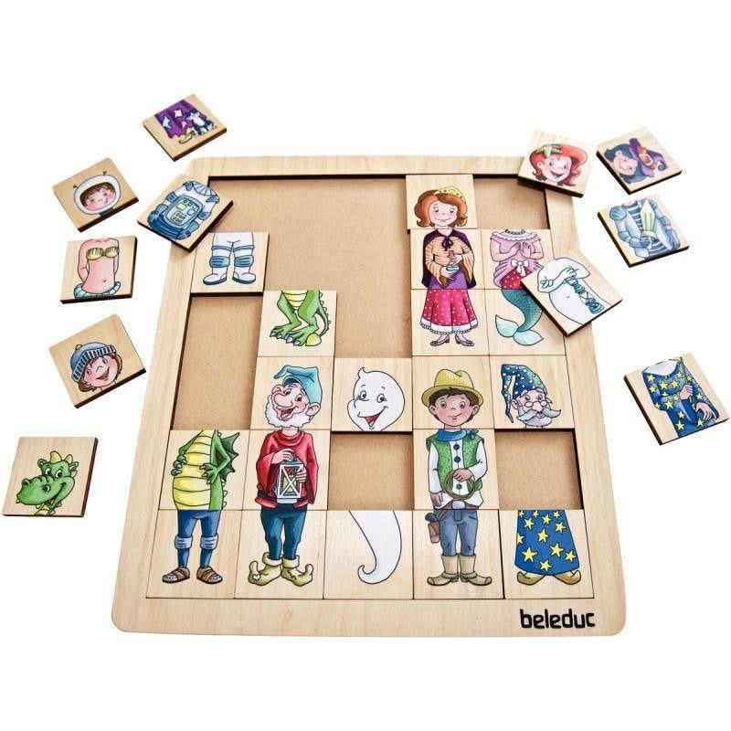 Encastrement 30 pièces, les personnages de contes de fées - Ma Rentrée Facile