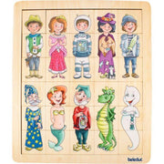 Encastrement 30 pièces, les personnages de contes de fées - Ma Rentrée Facile