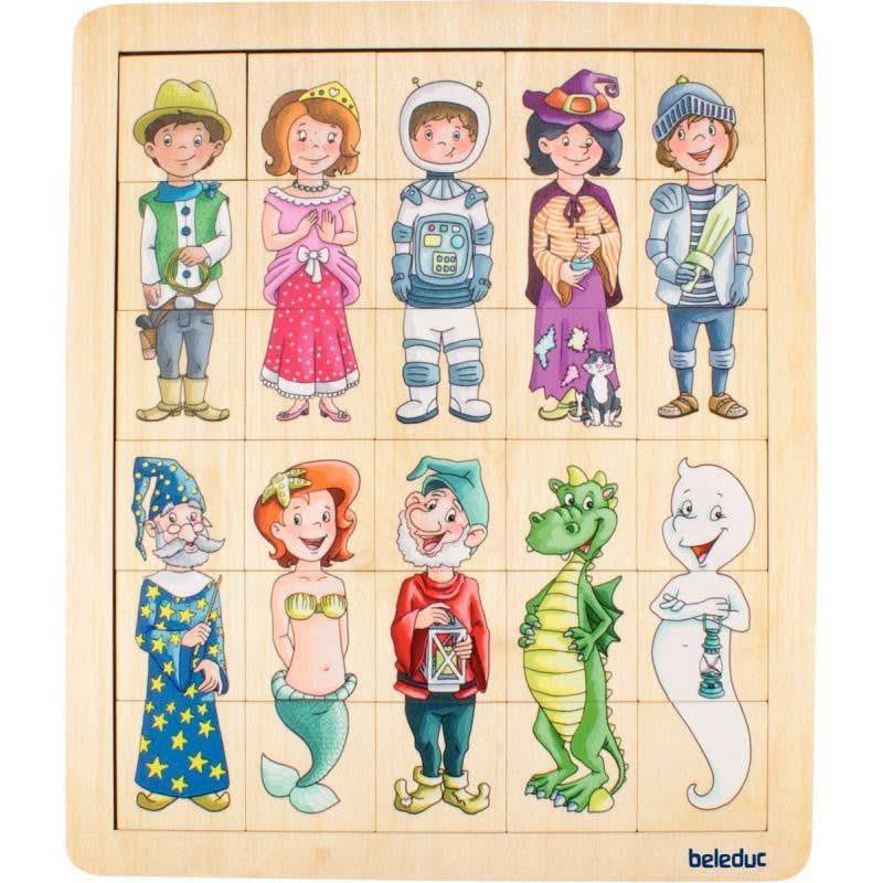 Encastrement 30 pièces, les personnages de contes de fées - Ma Rentrée Facile