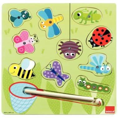 Encastrement en bois 10 pièces, la chasse aux insectes - Ma Rentrée Facile