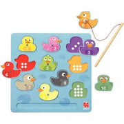 Encastrement en bois 10 pièces, le pêche aux canards - Ma Rentrée Facile