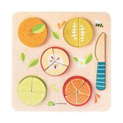 Encastrement 3D en bois, les d'agrumes - Ma Rentrée Facile