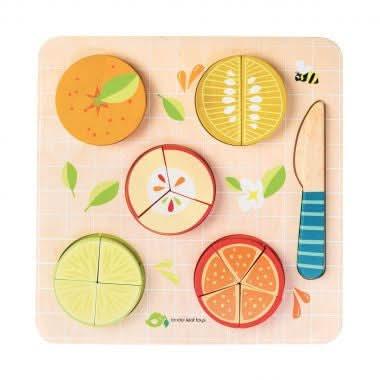 Encastrement 3D en bois, les d'agrumes - Ma Rentrée Facile