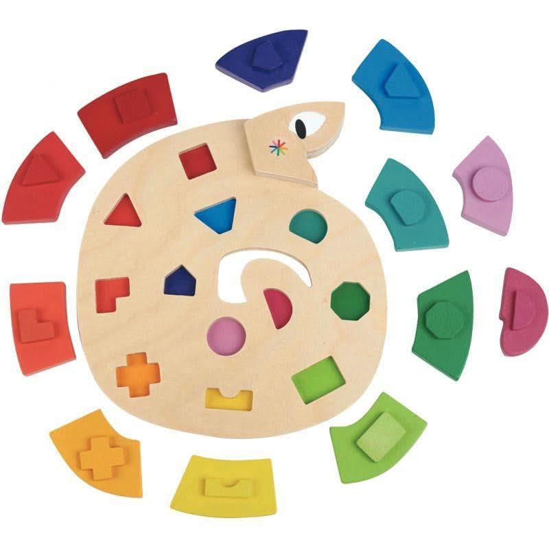 Encastrement le serpent des couleurs - Ma Rentrée Facile