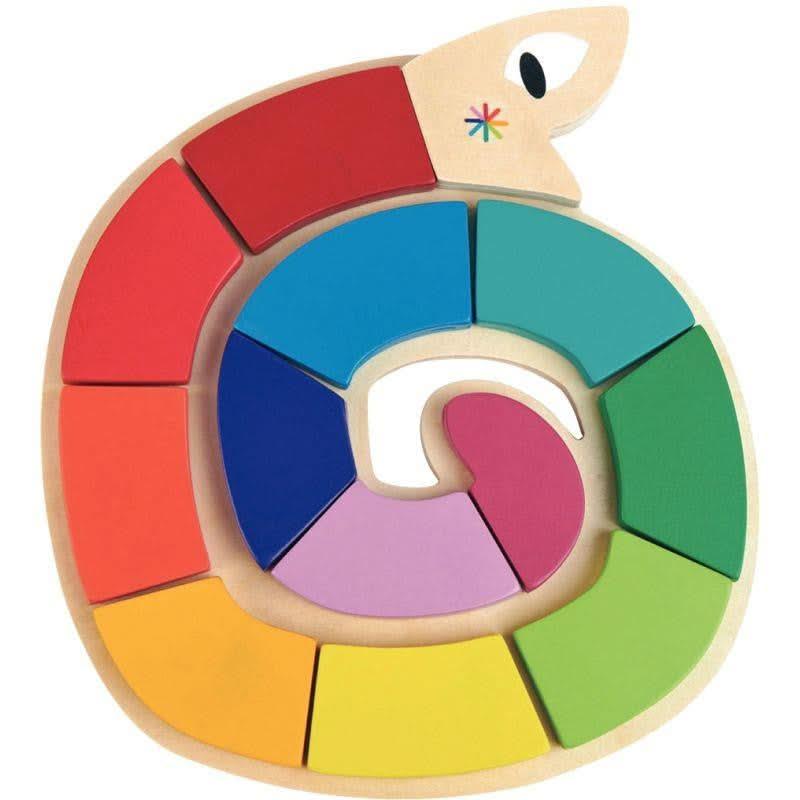 Encastrement le serpent des couleurs - Ma Rentrée Facile