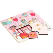 Encastrement surprise 9 pièces, la fête d'anniversaire - Ma Rentrée Facile