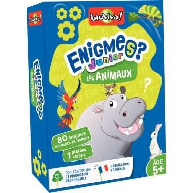 Enigmes junior les animaux Bioviva - Ma Rentrée Facile