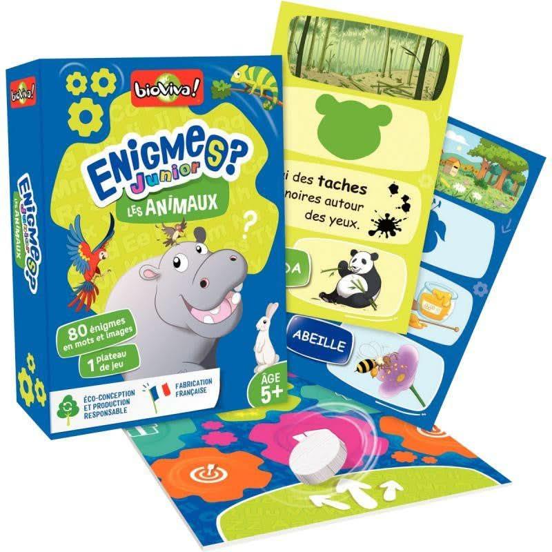 Enigmes junior les animaux Bioviva - Ma Rentrée Facile