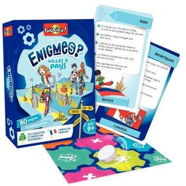 Enigmes villes et pays Bioviva - Ma Rentrée Facile
