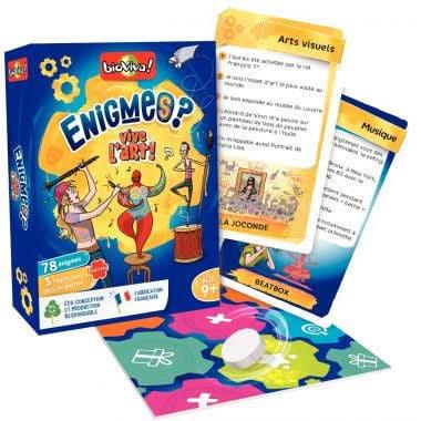 Enigmes vive l'art Bioviva - Ma Rentrée Facile
