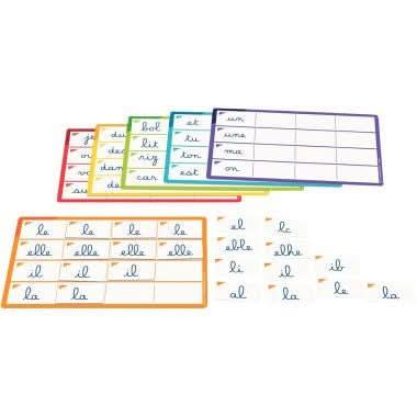 Entrainement visuel, lettres cursives Nathan - Ma Rentrée Facile