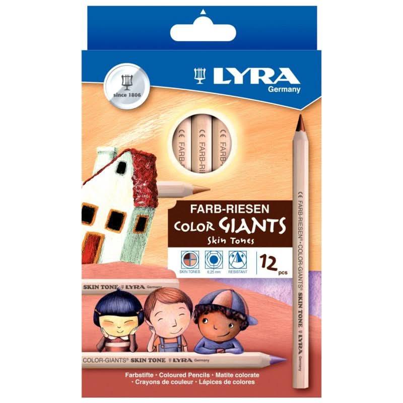 Etui 12 crayons de couleurs gros module LYRA - Ma Rentrée Facile