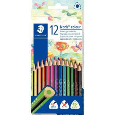 Etui 12 crayons Noris colour triangulaire - Ma Rentrée Facile