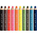 Étui de 10 crayons multi surface BIC Kids coloris assortis + 1 taille-crayon - Ma Rentrée Facile