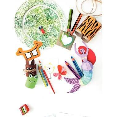Etui de 10 crayons Woody Duo + 1 taille crayons - Ma Rentrée Facile
