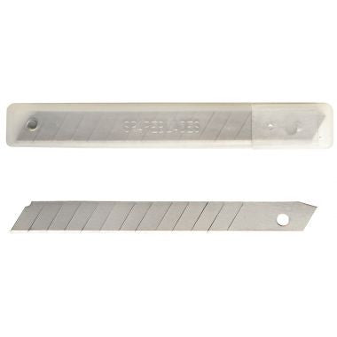 Étui de 10 lames de 9 mm pour cutter petit modèle