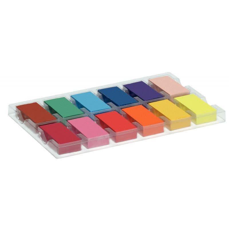 Etui de 12 craies cire rectangulaire Giotto Deco Wax - Ma Rentrée Facile
