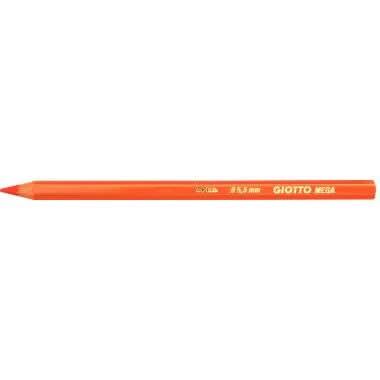 Etui de 12 crayons de couleur hexagonaux Giotto Mega mine diamètre 5,5mm - Ma Rentrée Facile