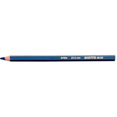 Etui de 12 crayons de couleur hexagonaux Giotto Mega mine diamètre 5,5mm - Ma Rentrée Facile