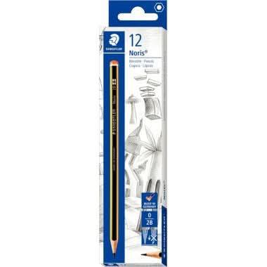 Etui de 12 crayons graphite 2B Staedtler Noris 120 - Ma Rentrée Facile