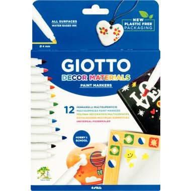 Etui de 12 feutres Giotto Décor matérials - Ma Rentrée Facile