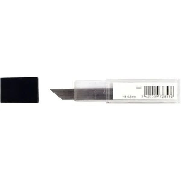 Etui de 12 mines graphite 0,5mm HB - Ma Rentrée Facile