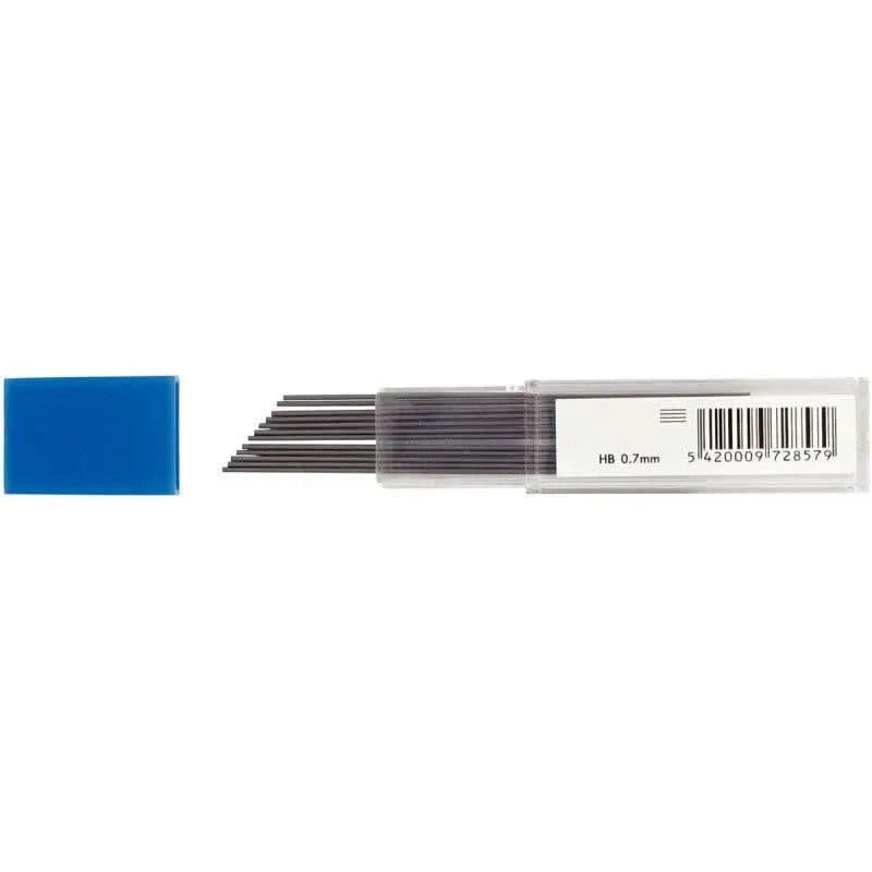 Etui de 12 mines graphite 0,7mm HB - Ma Rentrée Facile