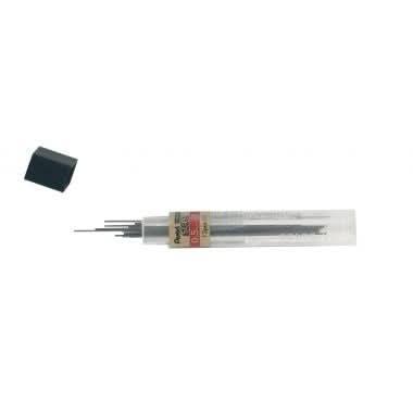 Etui de 12 mines graphite Hi-polymer SUPER diamètre 0,5 mm. 2B - Ma Rentrée Facile