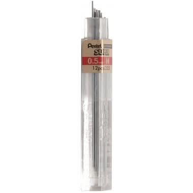 Etui de 12 mines graphite Hi-polymer SUPER diamètre 0,5 mm. H - Ma Rentrée Facile