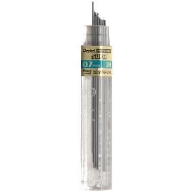Etui de 12 mines graphite Hi-polymer SUPER diamètre 0,7 mm. 2H - Ma Rentrée Facile