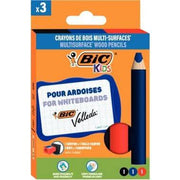 Étui de 3 crayons multi surface BIC Kids coloris assortis - Ma Rentrée Facile