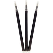 Etui de 3 recharges pour stylo effaçable pointe moyenne noir - Ma Rentrée Facile