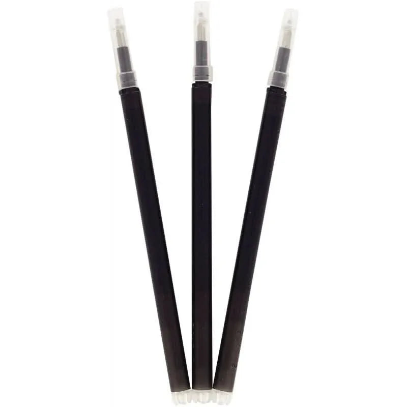 Etui de 3 recharges pour stylo effaçable pointe moyenne noir - Ma Rentrée Facile