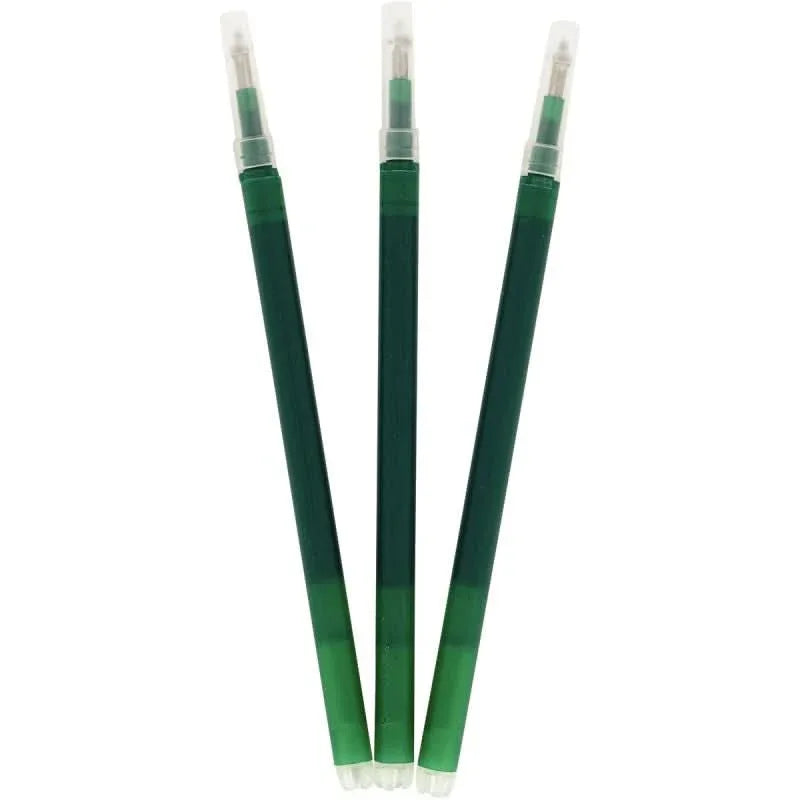 Etui de 3 recharges pour stylo effaçable pointe moyenne vert - Ma Rentrée Facile