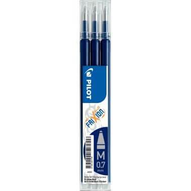 Etui de 3 recharges pour stylo Frixion pointe moyenne bleu nuit - Ma Rentrée Facile