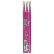 Etui de 3 recharges pour stylo Frixion pointe moyenne rose - Ma Rentrée Facile
