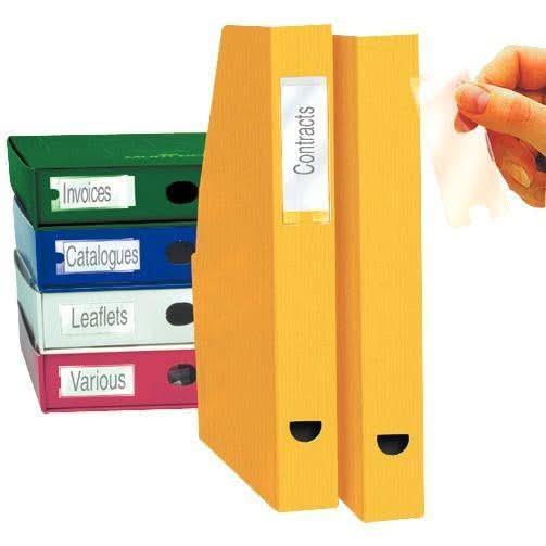 Etui de 320 étiquettes de bureau blanches, format 25x48,5 mm - Ma Rentrée Facile