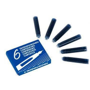 Etui de 6 cartouches internationales bleu - Ma Rentrée Facile