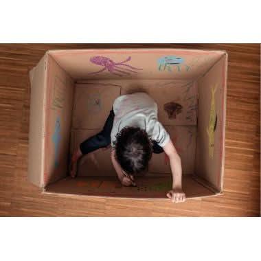 Etui de 6 crayons Woody pastel + 1 taille -crayons - Ma Rentrée Facile