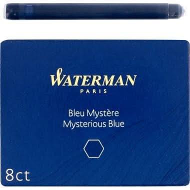 Étui de 8 cartouches standard d'encre bleue et noire - Ma Rentrée Facile